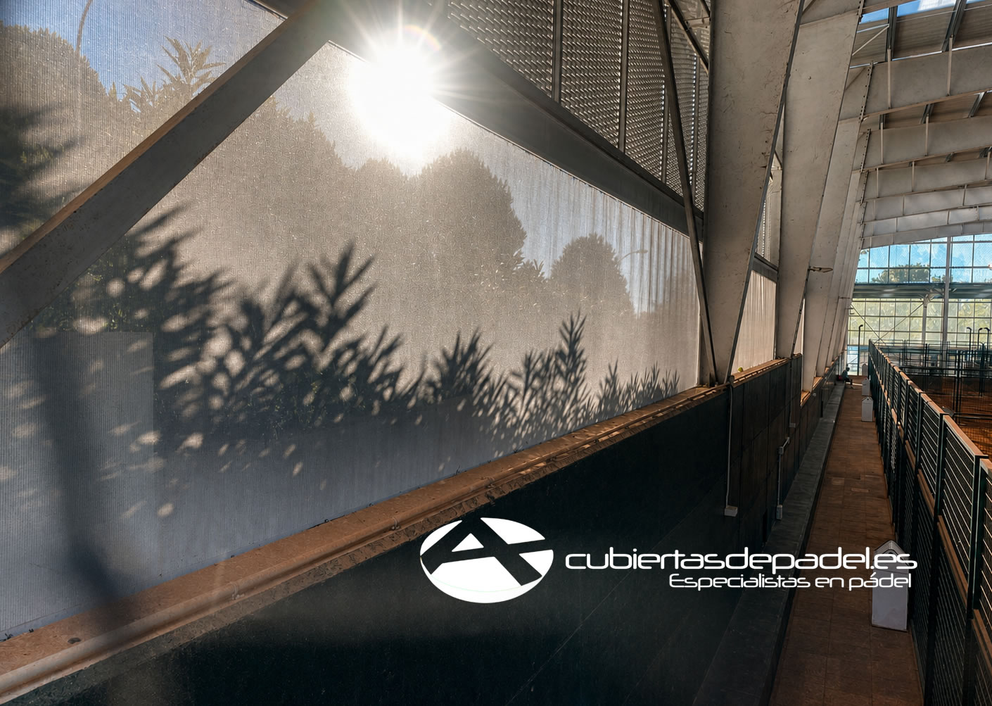 cubrir pistas padel y tenis